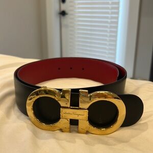 Ferragamo Reversible Gancini Belt